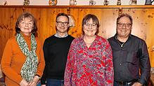 Heide Kühling (von links), Thorsten Fitzon, Sabine Roth und Mario Codispoti kandidieren auf der Liste der SPD in Mönchweiler. Auf dem ...