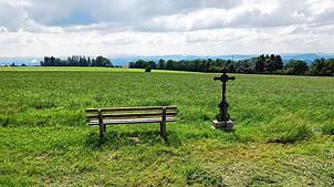 Blick vom Hoheneck in Richtung Oberwihl: Dort wurde die Vorrangfläche für Windkraftanlagen verringert.