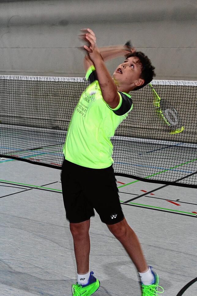 Matti Hintze, das junge Badminton-Talent vom TV Jahn Zizenhausen, hat noch viel vor in seiner sportlichen Karriere