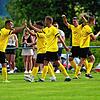 Torjubel beim FC Öhningen-Gaienhofen &ndash; in der Bezirksliga ein gewohntes Bild. Doch im Südbadischen Verbandspokal hat das Team von ...