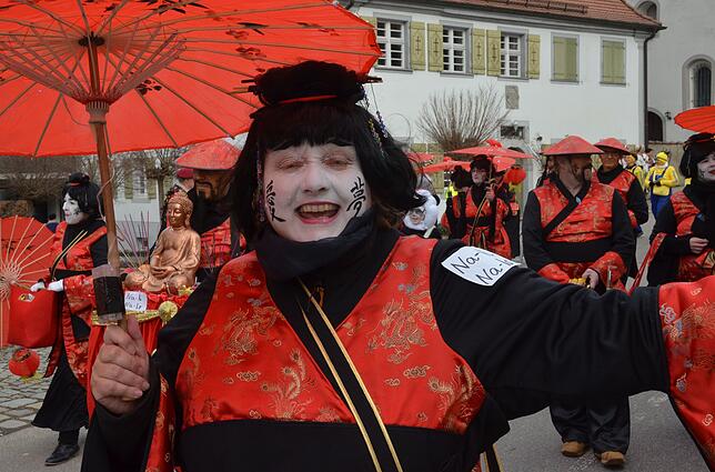Bild 22: Bilder vom Umzug am Fasnetsunntig Umzug in Markdorf