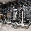 Diese Pilotanlage zur Erzeugung von grünem Wasserstoff steht beim Wasserkraftwerk Grenzach-Wyhlen und wird vom Energiedienst betrieben. ...