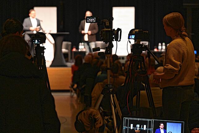 Bild 2: Podiumsdiskussion zur Bundestagswahl: Bilder aus der SÜDKURIER-Wahlarena in der Stadthalle Waldshut