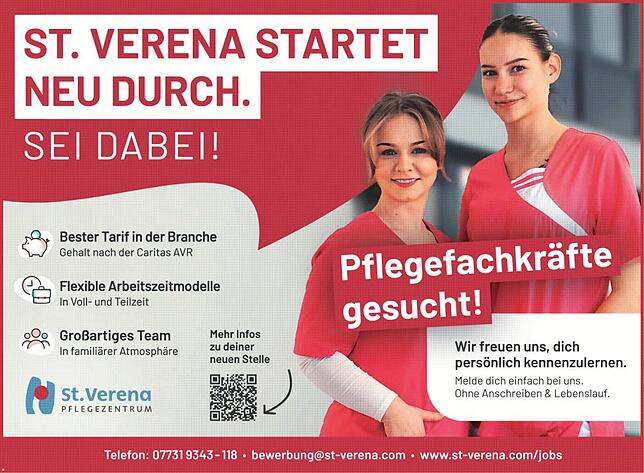 Bild 2: Tag der Offenen Tür im Pflegezentrum St. Verena: Im Pflegeheim St. Verena heißen die Wohnbereiche „Oberholz“ oder „Hardberg“