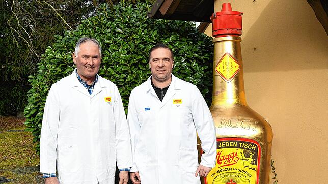 Alfred Gruber (links) war eine Institution bei der Maggi. Zum Februar ist er in den Ruhestand gegangen, zum Jahreswechsel hat es das Amt ...