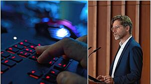 Cyberangriffe sind nur eine der Gefahren, vor denen Unternehmen gewappnet sein müssen, sagt Martin Buck, Präsident der IHK ...