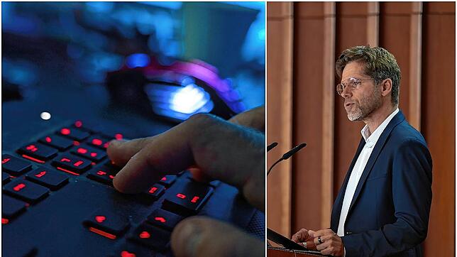 Cyberangriffe sind nur eine der Gefahren, vor denen Unternehmen gewappnet sein müssen, sagt Martin Buck, Präsident der IHK ...