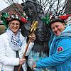 70 Jahre Mooser Rettiche: Präsidentin Sandra Hugenschmidt (links) und Vizepräsidentin Nici Eschbach laden zum Jubiläumsabend im Mooser ...