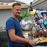 Markus Fetscher organisiert den Streetfood-Markt in Markdorf seit 2018.