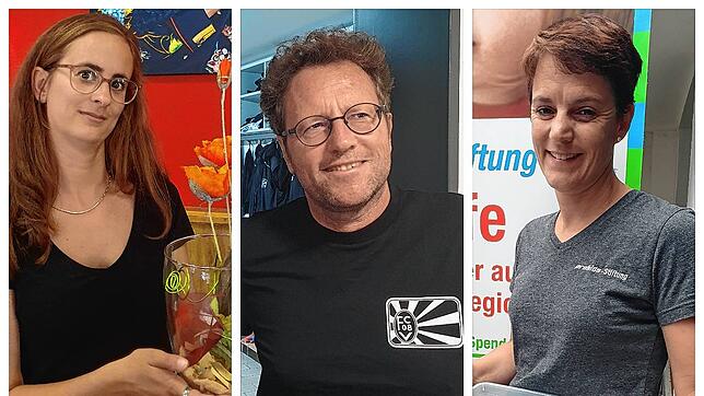 Drei, die das Leben für die Doppelstädter besser machen: Ramona Jäger, Christian Mayer und Melanie Winterhalter (von links).