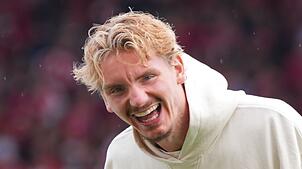 Auf dem Sprung nach England: Stuttgarts Stürmerstar Nick Woltemade. (Archivbild)