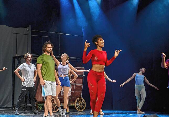 Bild 17: Bilder von den Proben im Gloria Theater zum neuen Musical Tommy Tailors Traumfabrik