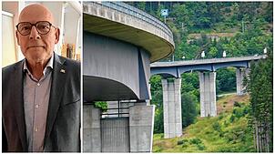 Landesverkehrsminister Winfried Hermann spricht über Bauprojekte im Schwarzwald-Baar-Kreis.