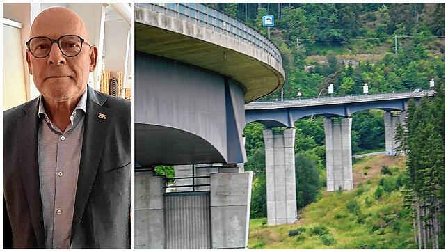 Landesverkehrsminister Winfried Hermann spricht über Bauprojekte im Schwarzwald-Baar-Kreis.