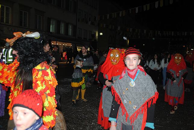 Bild 22: Bilder vom ersten Nachtumzug und Hexensprung in Waldshut