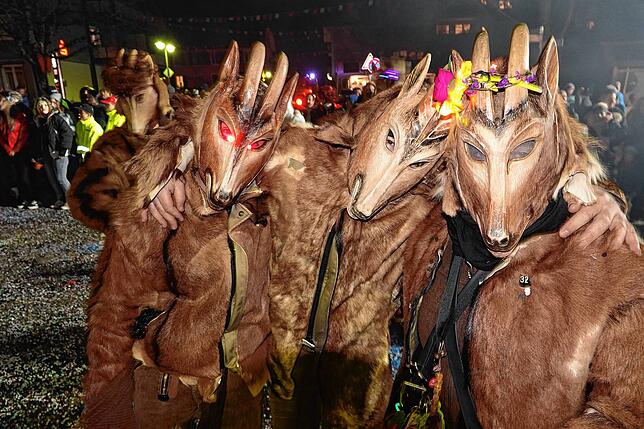 Sympathisch: Die Chanderner Geisse Clique.