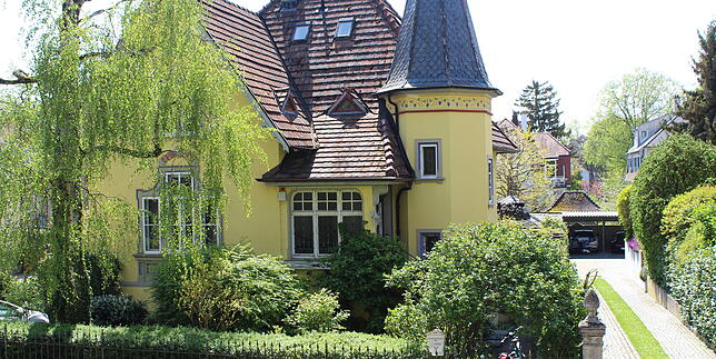 Die Villa Elfen in der Neuhauser Straße.