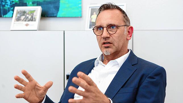 Andreas Osner wirkt im großen SÜDKURIER-Interview zu Beginn seiner zweiten Amtszeit gelassen, aufgeräumt und bereit für die kommenden ...