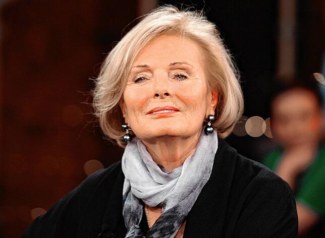 Schauspielerin Ruth Maria Kubitschek. Deutschlands “Spatzl„ feierte am 02.08.2021 ihren 90. Geburtstag.