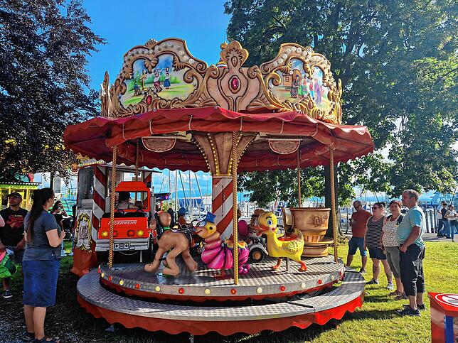 Bild 5: Das gibt es auf dem Seehasenfest-Rummel