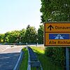Ein Kreisverkehr soll am Ende des Allmendshofer Zubringers den Verkehr leichter nach Hüfingen und Donaueschingen ableiten. Bild: Jens ...