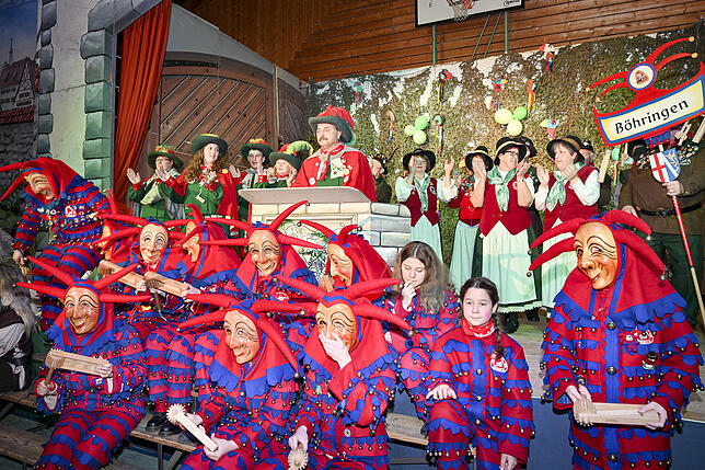 Bild 16: Närrrischer Abend der Bengelschiesserzunft in Böhringen