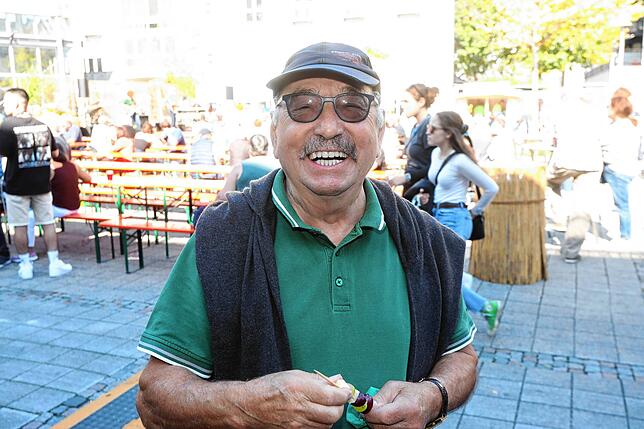 Bild 25: Der junge Wein steht beim Suserfest 2023 im Mittelpunkt
