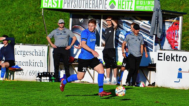 Blick nach vorn: Frederik Happel &ndash; hier ein Archivbild &ndash; brachte die SG Mettingen/Krenkingen beim FC Schönau in Führung. Am ...