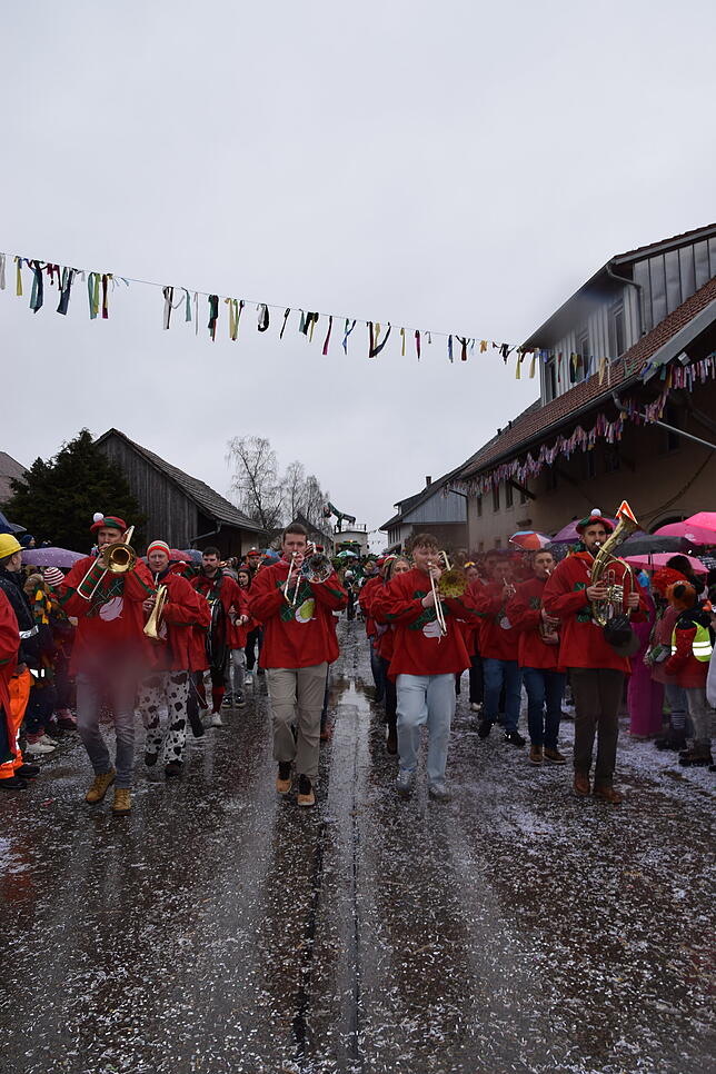Bild 3: Bildergalerie: Das Schlüchttalnarrentreffen in Nöggenschwiel im besten Licht