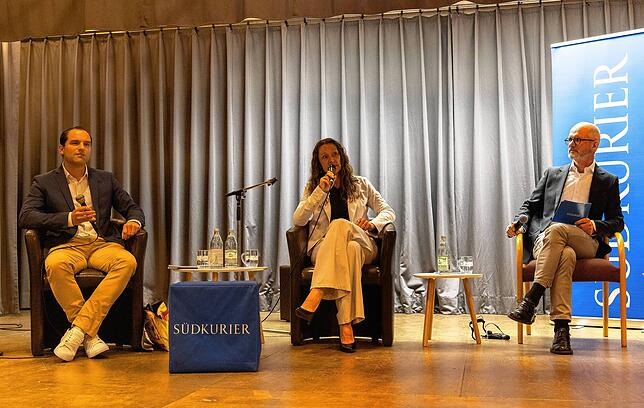 Bild 9: Alle Bilder der Veranstaltung und den KandidatInnen der SK-Podiumsdiskussion in Daisendorf