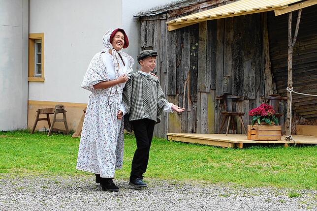Bild 28: Freilichttheater Riedern am Wald kann starten