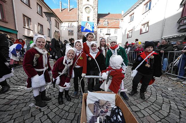 Bild 11: So schön war es am Dienstag beim großen Umzug in Villingen (Teil 3)