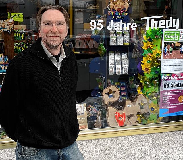 Gerhard Werb, Inhaber des Haushalts- und Spielwarengeschäfts Thedy in Donaueschingen.