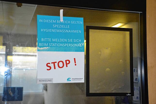 Die Besucherregelung im Singener Krankenhaus wurden in den vergangenen Wochen deutlich verschärft.