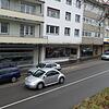 Die Basler Straße, an der Stelle, wo die geplante Zufahrt zur Tiefgarage des Hochrheincenters II gebaut wird.
