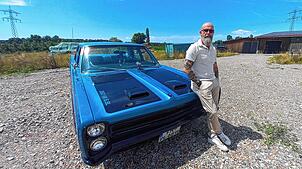 Daniel Kelbing ist stolzer Besitzer einer Plymouth Fury II aus dem Jahr 1968.
