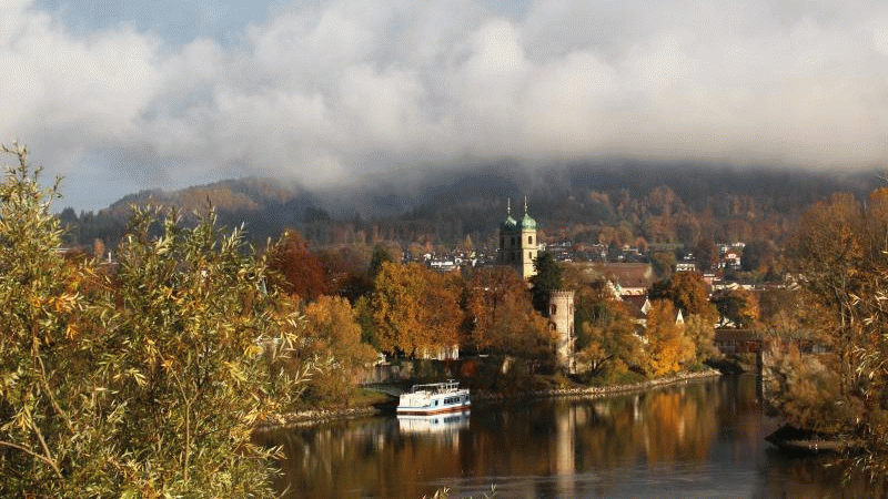 Bild : Bilder von damals und heute: So hat sich Bad Säckingen in 100 Jahren verändert
