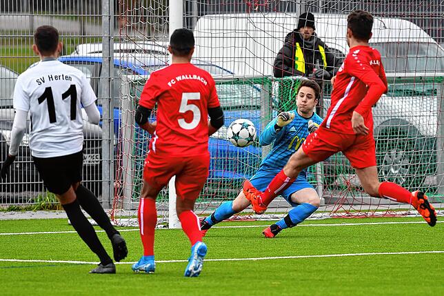 Bild 12: SV Herten muss mit 1:1 beim FC Wallbach zufrieden sein &ndash; und wir haben Bilder!
