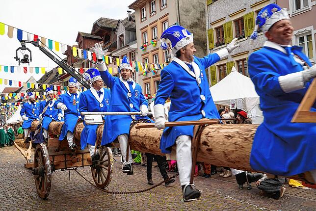 Bild 21: Narren, Kostüme und Stimmung: Die Highlights des Narrentreffens in Waldshut in Bildern