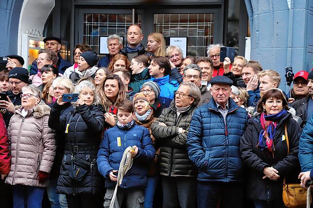 Bild 3: Überlingen: Einschnellen der Fasnet am Dreikönigstag