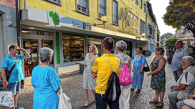 Letzter Stopp der Stadtführung: das Weinhaus Baum. Hier konnten die Teilnehmer die Tour ausklingen lassen.
