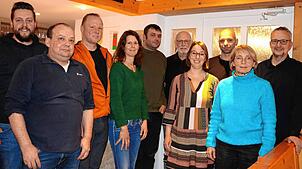 Zehn Kandidaten stellen sich in Göschweiler für die Ortschaftsrat zur Verfügung. Es sind Tanja Raufer, Magnus Winterhalder, Hanna Ebner, ...