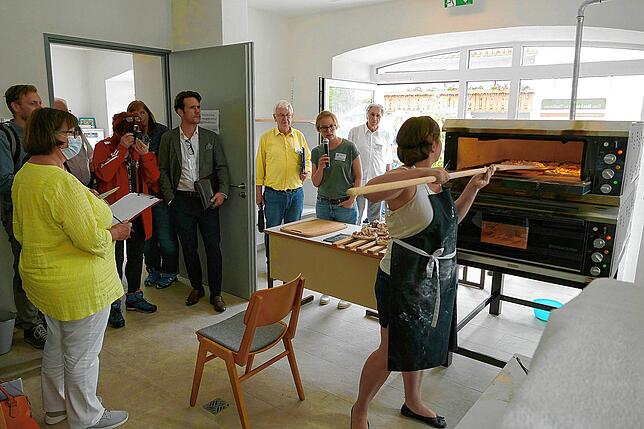 Die Dünnele für die Jury kamen aus dem Thalheimer Backhaus.