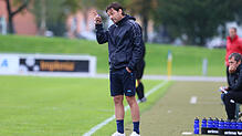 Trainer Christian Jeske und der FC Singen bleiben nach dem 0:3 in Auggen weiterhin sieglos.
