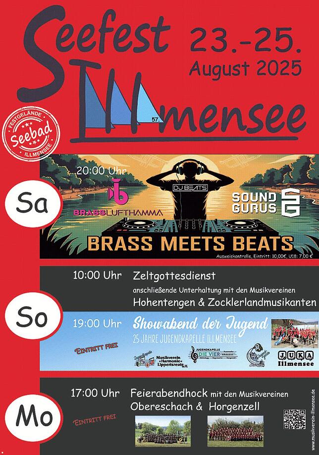 Bild 1: Seefest Illmensee: Erstmals veranstaltet die Jugend einen Showabend mit viel Musik