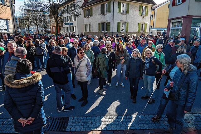 Bild 34: Bilder von der Kundgebung für Demokratie und Toleranz in Friedrichshafen