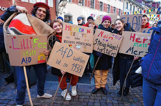 Bild 4: Waldshuter Kundgebung gegen rechts – exklusive Bilder!