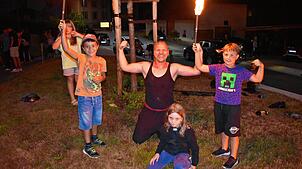 Bild : Bilderstory: Ein voller Erfolg war der vierte "Park in Flammen" in Ühlingen