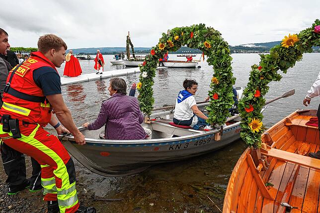 Bild 5: So war die Mooser Wasserprozession: Die schönsten Bilder