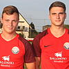 Neu beim FC Hochrhein: Lucas Mühlhaupt (links) und Fabio Kech spielen künftig im Bohnenviertel. Auf dem Foto fehlen Felix Schlageter ...